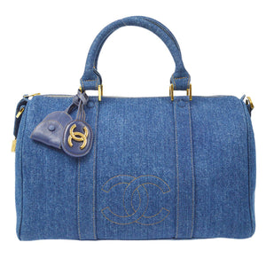 CHANEL Denim Satchel