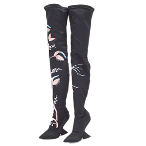 Christian Dior Embroidered Boots