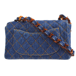 CHANEL Denim Small Flap