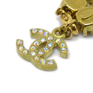 CHANEL Crystal Anklet Bracelet