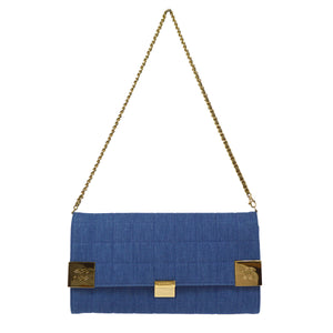 CHANEL Denim Small Flap