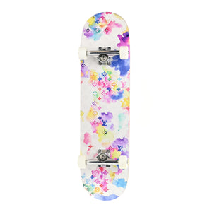 LOUIS VUITTON Watercolor Skateboard