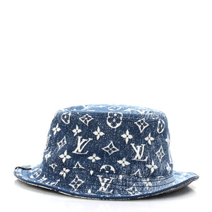 LOUIS VUITTON Denim Bucket Hat