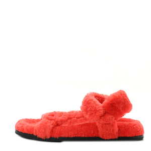 FENDI Shearling Sandals