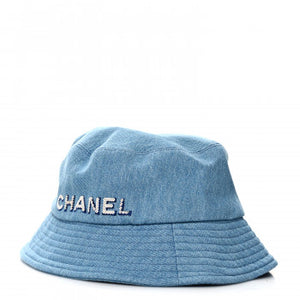 CHANEL Logo Bucket Hat