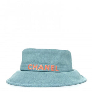 CHANEL Denim Bucket Hat