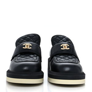 CHANEL Shearling Loafers