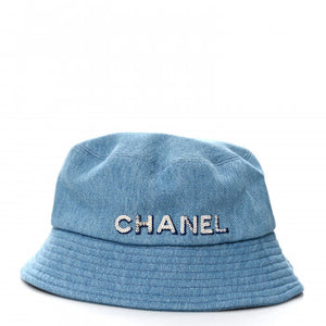 CHANEL Logo Bucket Hat