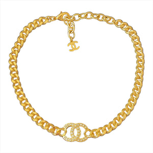 CHANEL CC Gold Choker