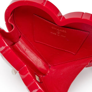 CHANEL Heart Clutch